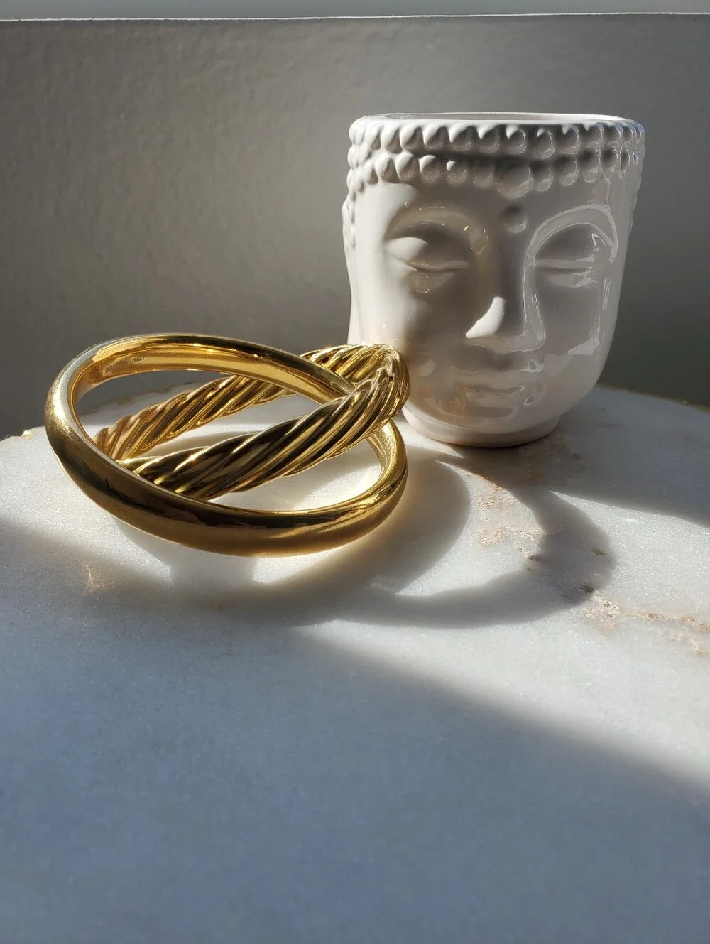 Bellezza ITALY Twist Bangle Bracelet